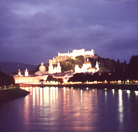 Salzburg at Night